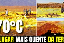 Os 10 Lugares Mais QUENTES da Terra (Absurdamente Escaldantes)