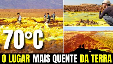 Os 10 Lugares Mais QUENTES da Terra (Absurdamente Escaldantes)