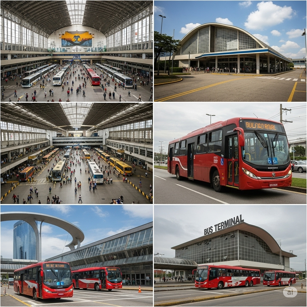 100 principais rodoviárias do Brasil