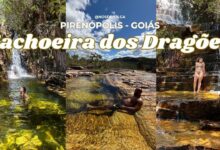 Dragon Waterfall | The most amazing in Pirenópolis- GO - Crystalian trails and waters