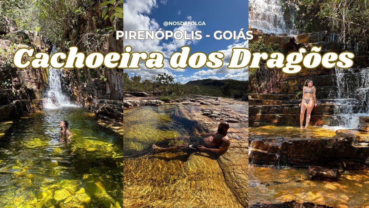 Dragon Waterfall | The most amazing in Pirenópolis- GO - Crystalian trails and waters