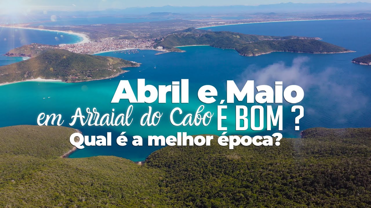 melhores épocas para visitar Arraial do Cabo RJ