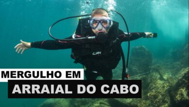 mergulho em arraial do cabo