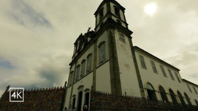 Meet the Basilica of Lord of Bonfim. Salvador - Bahia - Brazil. 4K experience