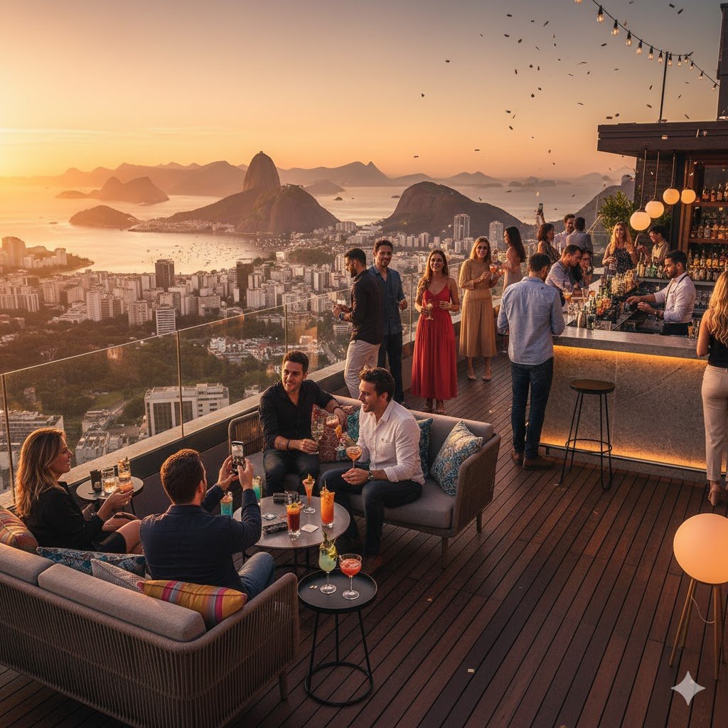 10 Melhores Bares Rooftops no Rio de Janeiro RJ