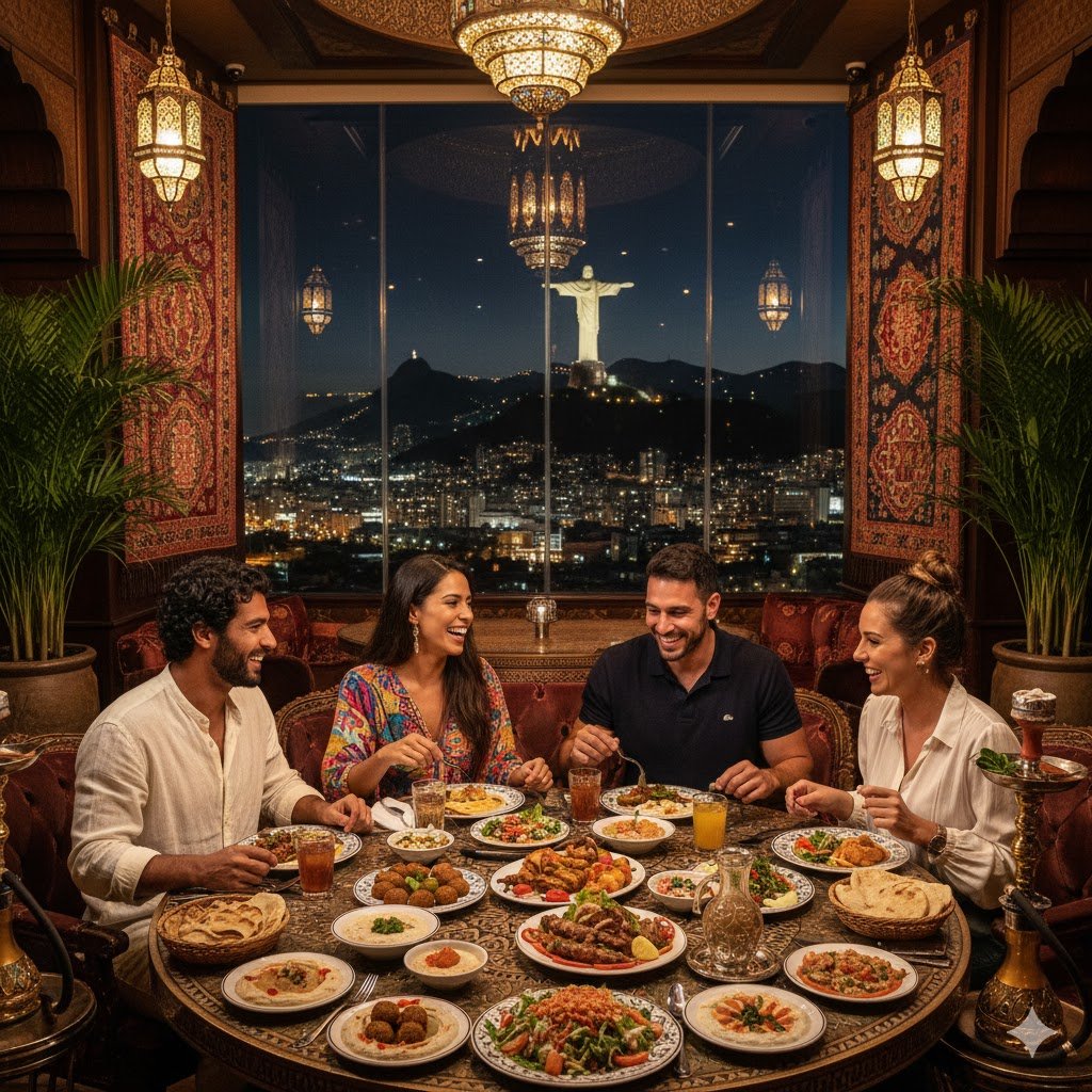Restaurantes Árabes no Rio de Janeiro RJ